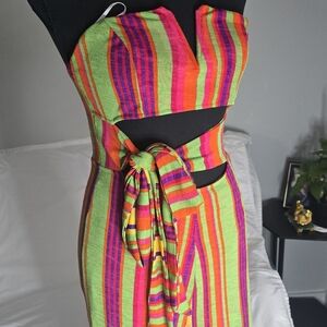 Multicolor Striped Women's Jumper